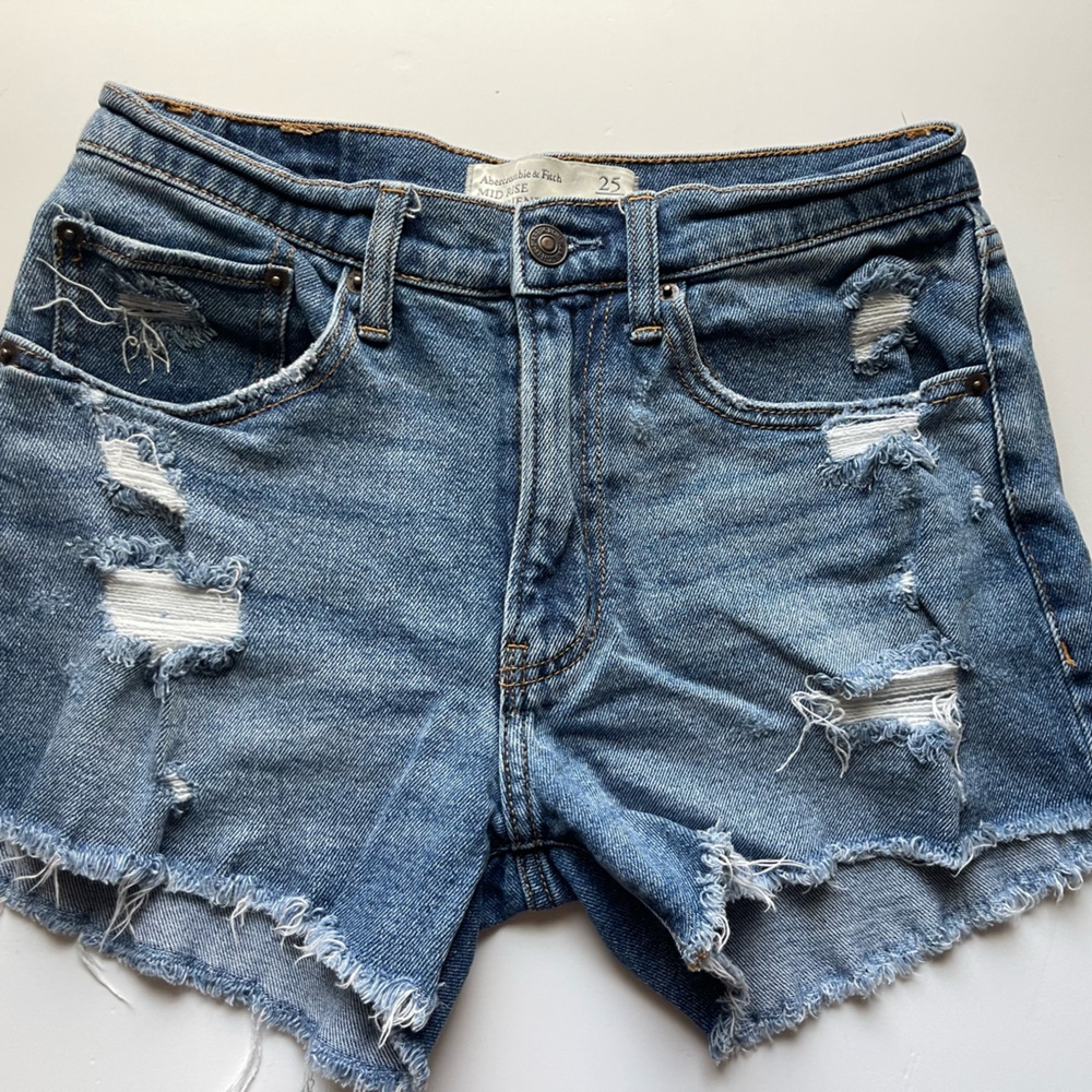 Abercrombie jean shorts